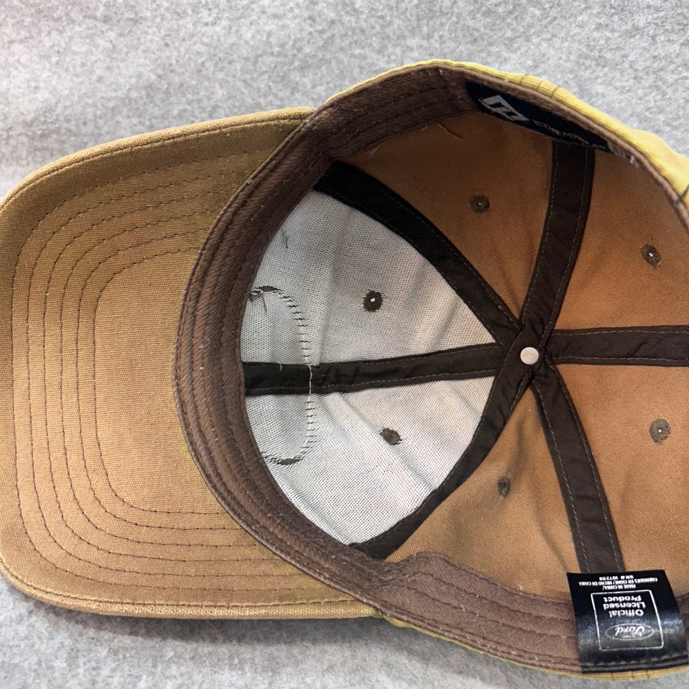 Ford Bronco Patch Mens Tan Ford Motor Co H3 Headwear Snapback Hat OSFM - Picture 4 of 5